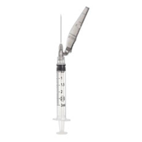 Henry Schein Syringe/Needle 1Cc Luer Lock 27Gx1/2" Safety 100/Bx, 12 Bx/Ca - 12705SN