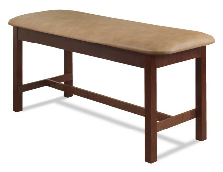 McKesson McKesson H-Brace Exam Table Fixed Height 400 Lbs. - 2060F-DTANNAT