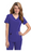 Urbane Performance - Scrub Shirt 2X-Large Galaxy Blue 2 Pockets Short Sleeve Female - 9015BGFS-2XLG