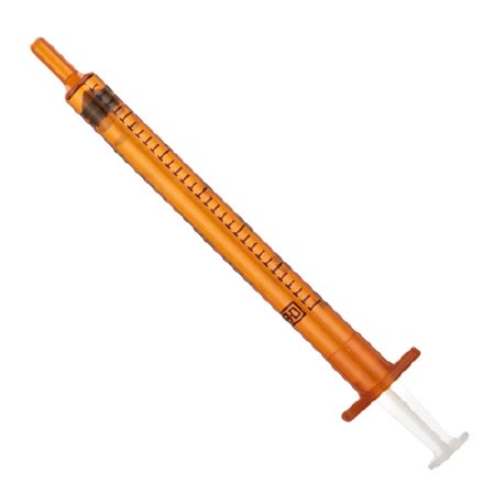 BD - Oral Medication Syringe 1 mL Bulk Pack Oral Tip Without Safety - 305207