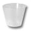Economy - Graduated Medicine Cup 1 oz. Clear Plastic Disposable - 4258