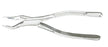 Miltex - Extracting Forceps OR Grade German Stainless Steel NonSterile NonLocking Plier Handle Curved Smooth Beaks - DEF65