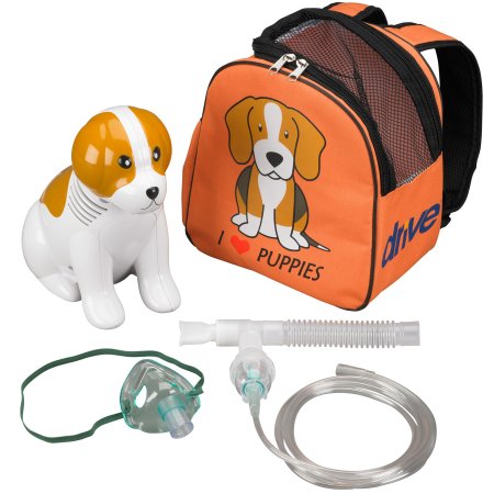 Drive Beagle - Compressor Nebulizer System Small Volume Medication Cup Pediatric Aerosol Mask Delivery - 18090-BE