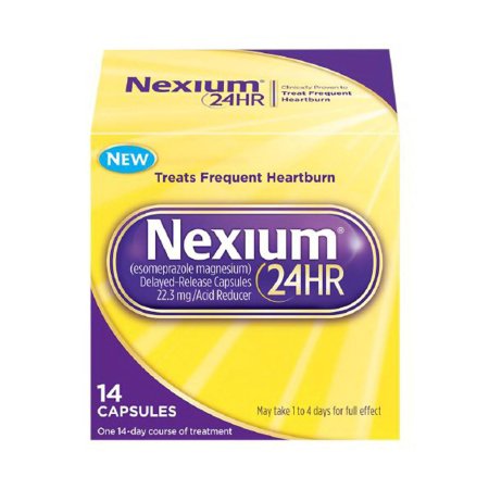 Nexium 24 HR - Antacid 20 mg Strength Capsule 14 per Box - 00573245014