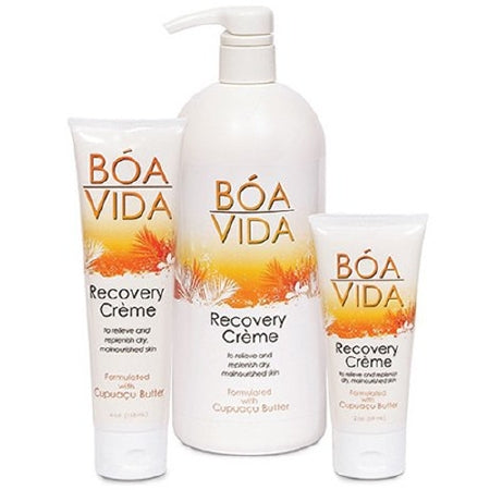 Central Solutions BoaVida Recovery Creme Hand and Body Moisturizer 32 oz. Pump Bottle Scented Cream - BOVI21009