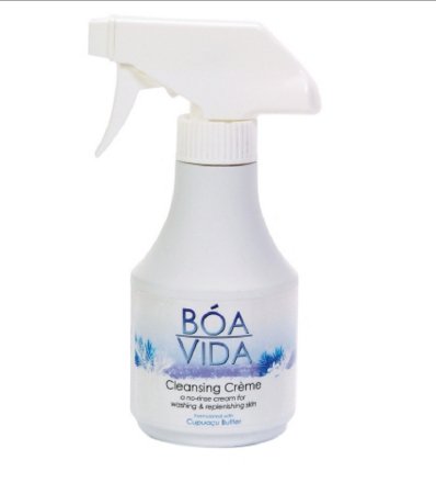 Central Solutions BoaVida Rinse-Free Body Wash Cream 8 oz. Pump Bottle Orange / Vanilla Scent - 21042