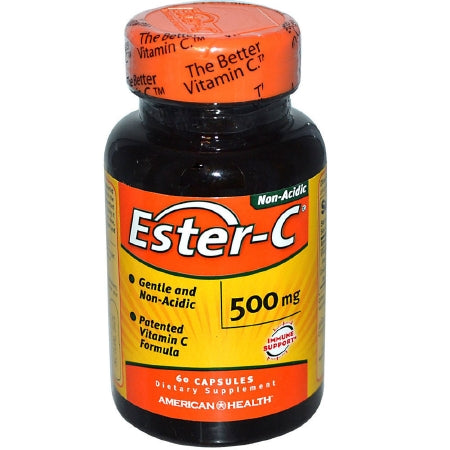 US Nutrition Ester-C Vitamin C Supplement Ascorbic Acid 500 mg Strength Tablet 60 per Bottle - 2507716970
