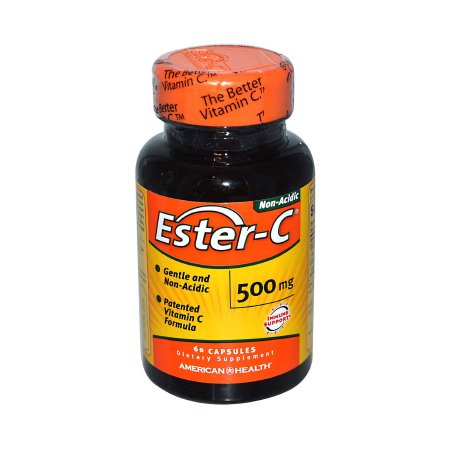 Ester-C - Vitamin C Supplement Ascorbic Acid 500 mg Strength Tablet 60 per Bottle - 02507716970