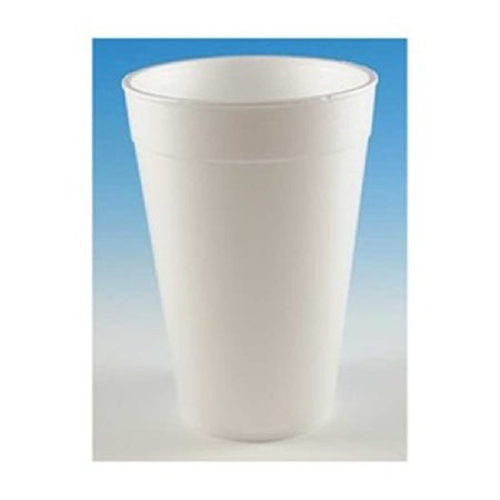 Wincup WinCup Drinking Cup 32 oz. White Styrofoam Disposable - C3234