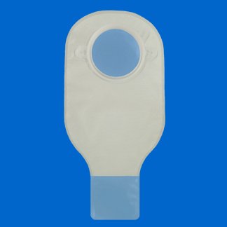 Genairex Securi-T Ostomy Pouch Two-Piece System 12 Inch Length Drainable - 7212214