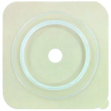 Genairex Securi-T Ostomy Wafer Trim to Fit, Standard Wear 2-1/4 Inch 2-Piece Hydrocolloid Up to 1-3/4 Inch 4 X 4 Inch - 7404214