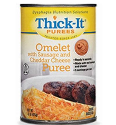 Kent Precision Foods Thick-It Puree 15 oz. Can Sausage / Cheese Omelet Ready to Use Puree - H315-F8800