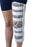 Medline - Knee Immobilizer Large 12 Inch Length Left or Right Knee - ORT2440012L