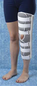 Medline - Knee Immobilizer X-Large 16 Inch Length Left or Right Knee - ORT2440016XL