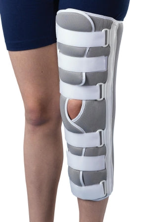 Medline - Knee Immobilizer Large 16 Inch Length Left or Right Knee - ORT2440016L