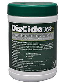 DisCide XRA - Sanitizing Skin Wipe Canister Aloe / Vitamin E Wintergreen Scent 160 Count - 3500