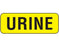 Shamrock Scientific Shamrock Pre-Printed Label Laboratory Use URINE Yellow 3/4 X 2 Inch - UPCR-5010