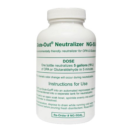 Glute-Out - OPA / Glutaraldehyde Neutralizer RTU Powder 10 oz. Bottle Single Use - 610-2192