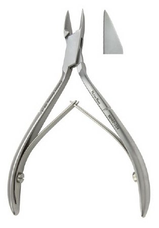 MeisterHand - Nail Nipper Straight 4-1/8 Inch Stainless Steel - MH40-224