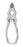 Miltex - Nail Nipper Straight 4-1/2 Inch Length Stainless Steel - 40-218PT