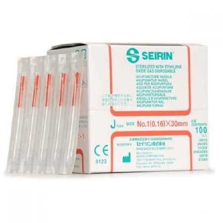 Lhasa OMS Seirin Acupuncture Needle 30 mm J-Type - SJ.20X30