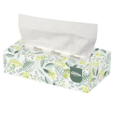 Kimberly Clark Facial Tissue Kleenex Naturals White 8 X 8-2/5 Inch - 21601