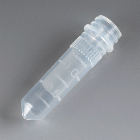 Globe Scientific Microcentrifuge Tube Conical Bottom Plain 2 mL Without Color Coding Without Closure Polypropylene Tube - 111732
