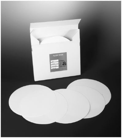Fisher Scientific Whatman Filter Paper 3.5 Inch, Coarse Porosity, 25 to 30 µm Particle Retention, 0.4 mm Thickness, 230 Grade, Circle Format - 09803A