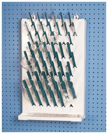 Fisher Scientific RACK DRYING S/S WALL-MOUNT 3 TIER 57 PEGS - 3422205