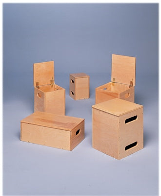 Fabrication Enterprises - Work Hardening Weight Box Hinged Lid Lifting Box Style 12 to 25 lbs. - 55-1011