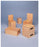 Fabrication Enterprises - Work Hardening Weight Box Hinged Lid Lifting Box Style 12 to 25 lbs. - 55-1011