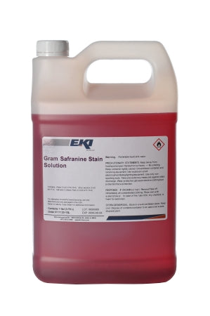 Ek Industries - Gram Safranin Stain Solution 1 gal. - 11120-1GL