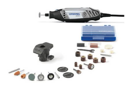 Dremel - Rotary Drill Kit - Robert Bosch Tool Corporation/Dremel - 3000-1/24