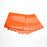 Bio-Screen - Biohazard Wipe Standard Absorbency White / Orange NonSterile Cellulose / Polyethylene 4 X 4 Inch Disposable - BH44985