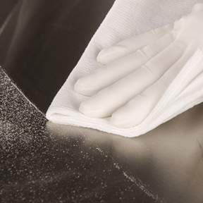 Contec Inc MicroGenesis Task Wipe White NonSterile Microfiber 10 X 18 Inch Disposable - LWMM0300