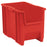 Akro-Mils Stak-N-Store Storage Bin Red Industrial Grade Polymers 10-7/8 X 12-1/2 X 17-1/2 Inch - 13014RED