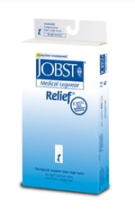 BSN Medical Jobst Compression Stockings Thigh High Large Beige Open Toe - 114820