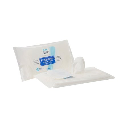 Flush Away Adult - Flushable Personal Wipe Soft Pack Aloe / Lanolin Scented 24 Count - 1322