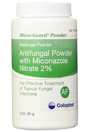 Coloplast Micro-Guard Antifungal 2% Strength Powder 3 oz. Shaker Bottle - 1337