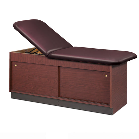 Clinton Industries TABLE, EXAM GRY W/CANYON TOP W/2LOCKS/PAPER CUTTER - 9044-24-088-055-034-3CN