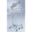 Blickman Blickman Hamper Stand Rolling Round Opening Foot Pedal Tilt-Top Lid - 096211800P
