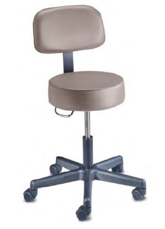 Value Plus Series - Exam Stool Pneumatic Height Adjustment 5 Casters Sand - 22500-US384