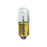 Bulbtronics Incandescent Lamp 0.4 dia. X 1.18 Inch, 100 mA, 28 V, T3 1/4 Shape, Clear Finish, BA9S/Mini Bayonet Base, C2F Filament, 1000 Hours Life, 1.6CP Candlepower - 4185