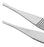 Centurion - Dressing Forceps Adson 4-3/4 Inch Length Floor Grade Stainless Steel Sterile NonLocking Thumb Handle Straight Smooth Tips - Medline - 67925