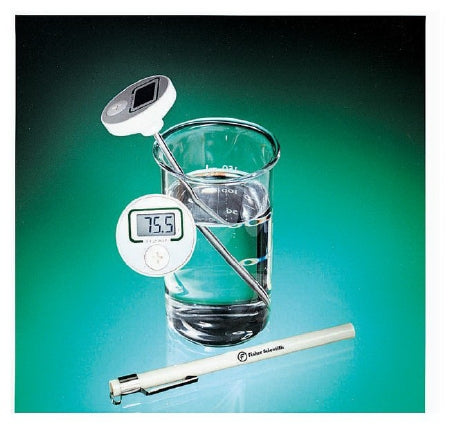 Fisher Scientific Fisher Scientific Traceable Digital Thermometer Fahrenheit / Celsius -58° to 572°F (-50° to 300°C) Stainless Steel Probe Battery Operated - 15078D
