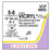 Ethicon Inc,a J & J Company Suture 5-0 Triclosan/Polyglactin 910 P-1 Vicryl Plus Undyed 18" Braid 12/Bx - VCP490G
