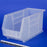 HCL Super Tough - Storage Bin Semi-Clear Plastic 8-1/4 X 9 X 18 Inch - 1434C