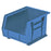 HCL Super Tough - Storage Bin Blue Plastic 7 X 8-1/4 X 10-3/4 Inch - 1413B
