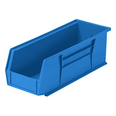 HCL Super Tough - Storage Bin Blue Plastic 5 X 5-1/2 X 14-3/4 Inch - 1403B
