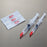 Health Care Logistics - Syringe Tip Cap Red, Sterile, Luer Lock - 7857-10